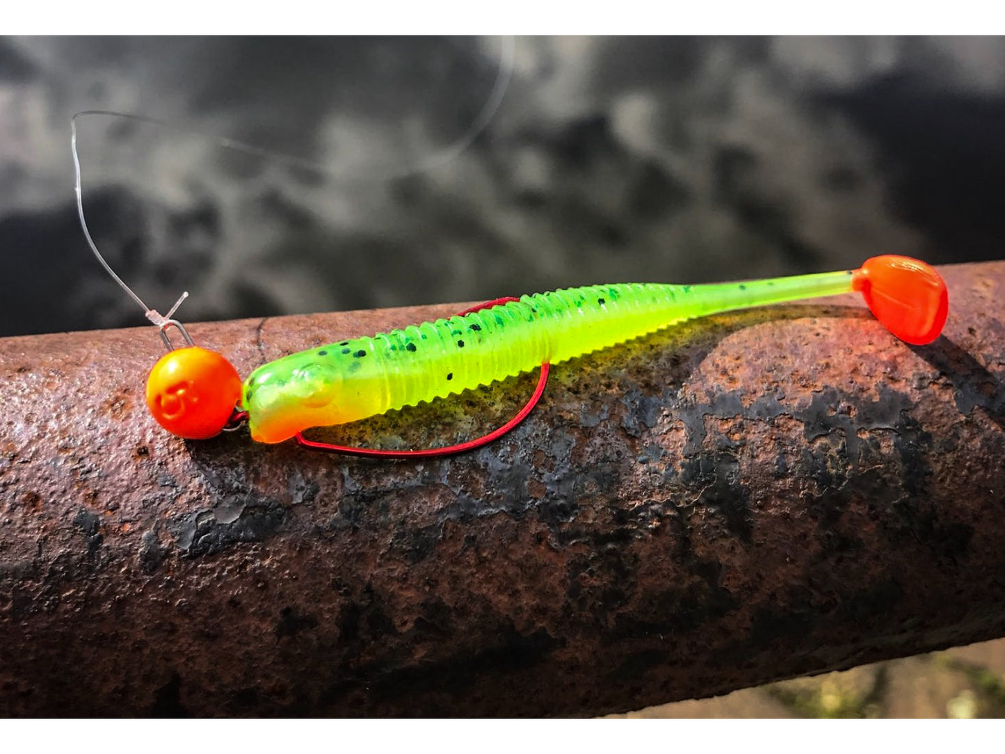 FreeStyle Tungsten Bottom Jigs Orange/Chart