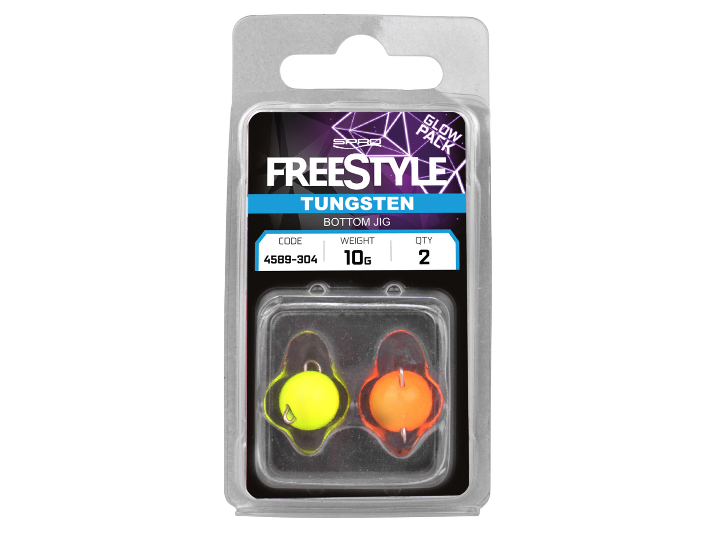 FreeStyle Tungsten Bottom Jigs Orange/Chart