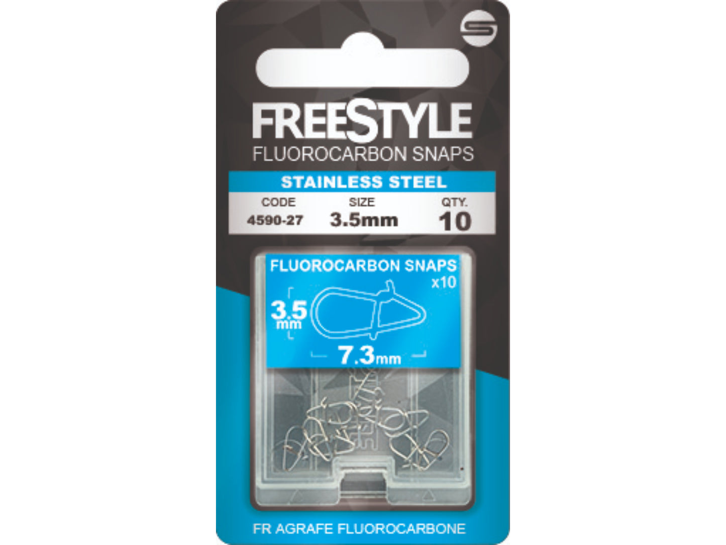 FreeStyle Stainless Fluoro Snaps